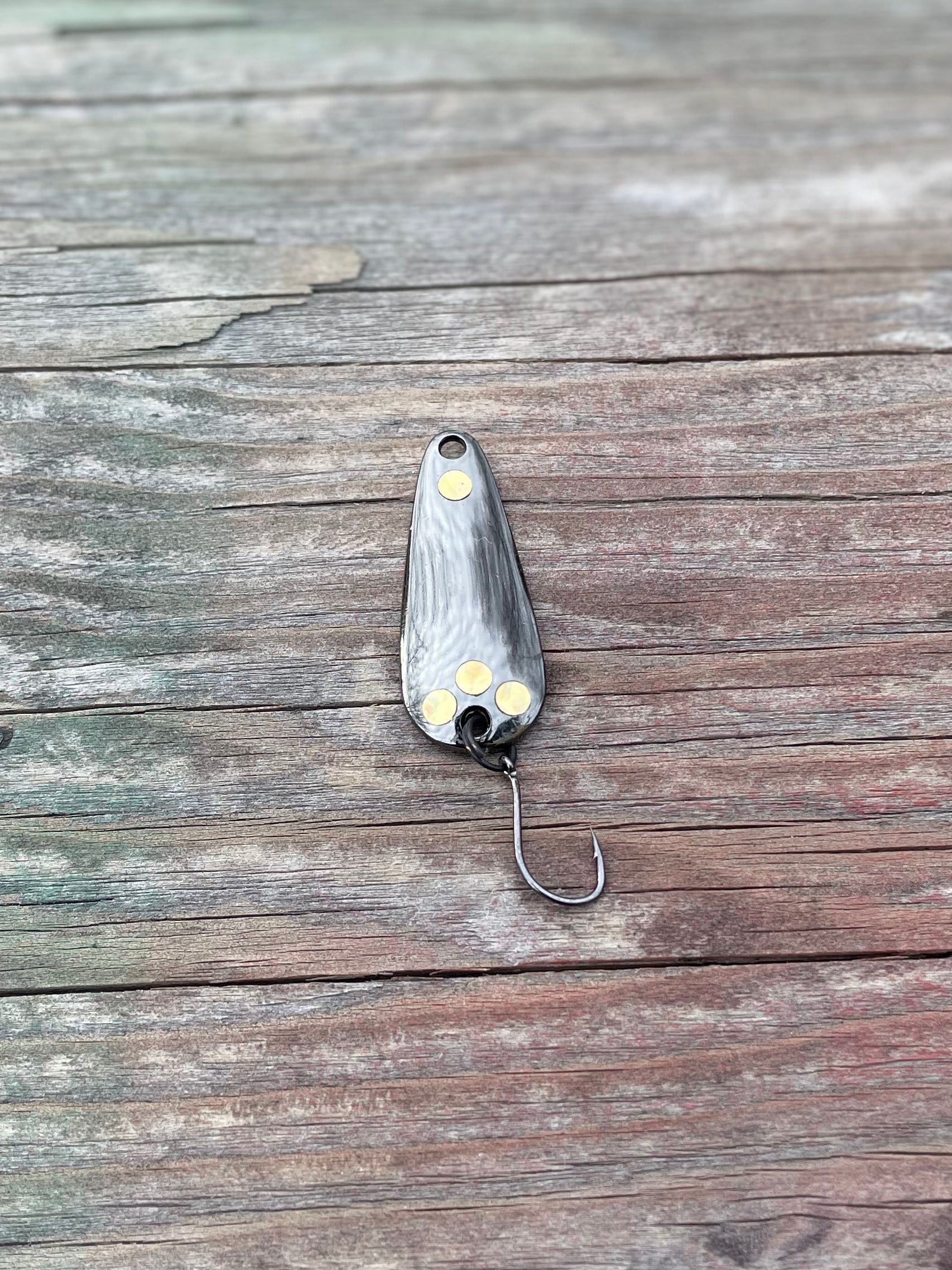 Desert Sand” Trout Wizard Flutter Spoon – Trout Wizard Lure Company